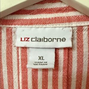 Peach/deamcicle and White Striped Blouse and Shorts Set (look at other pics)